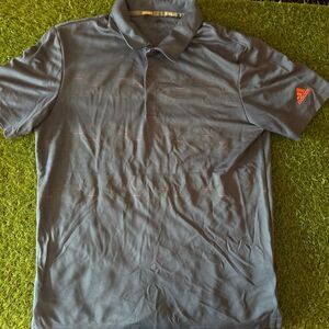 Adidas Golf Polo Blue Medium